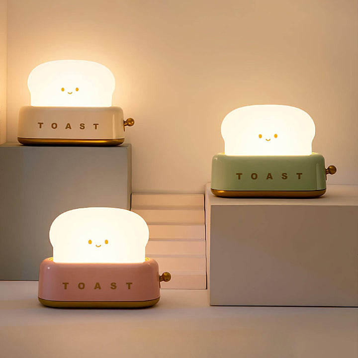 Rechargeable Toaster Lamp, Battery Desk Light