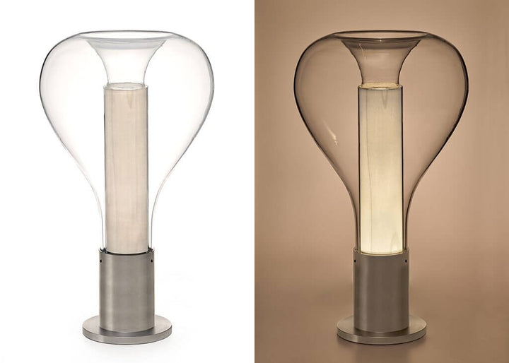Lava Art Glass Table Lamp with LED Light