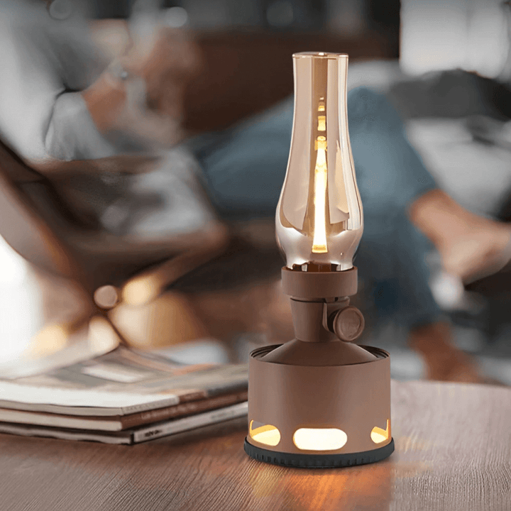 Vintage Style LED Lantern - Battery USB Charging