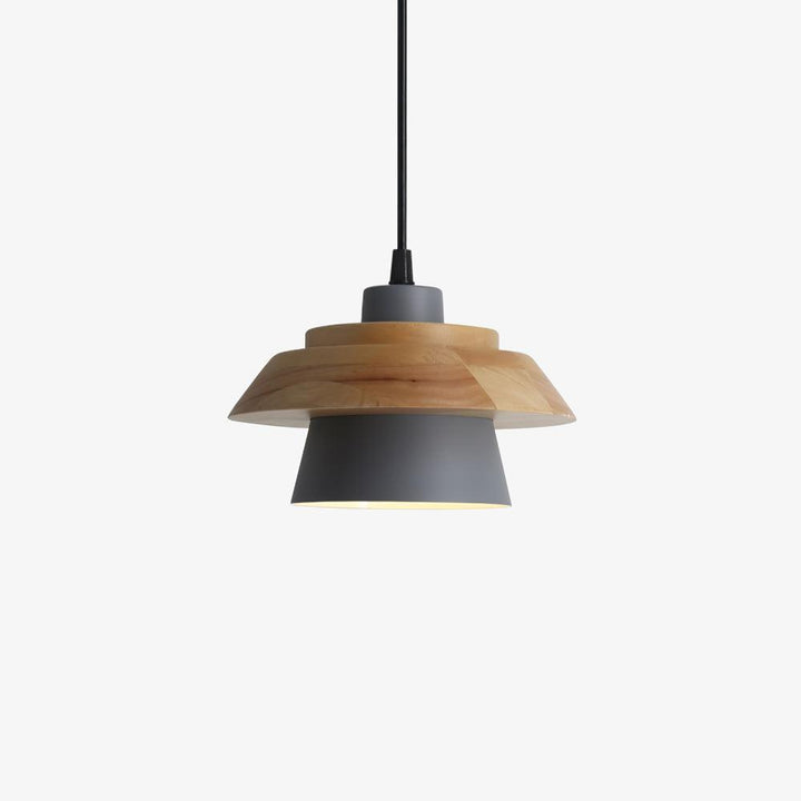 Natural Stone & Wood Pendant Lamp
