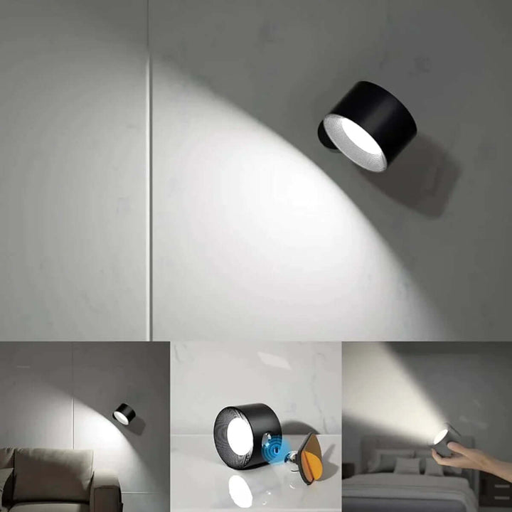 Rechargeable 360° LED Wall Light - 1+1 Free