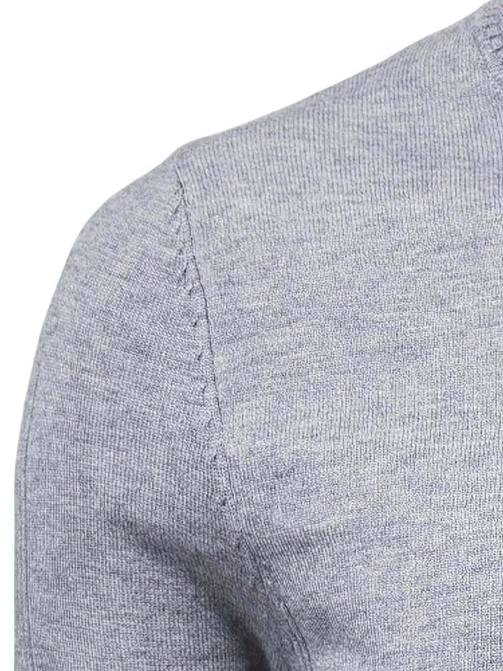 Men's Turtleneck Jumper - Warm Winter Pullover