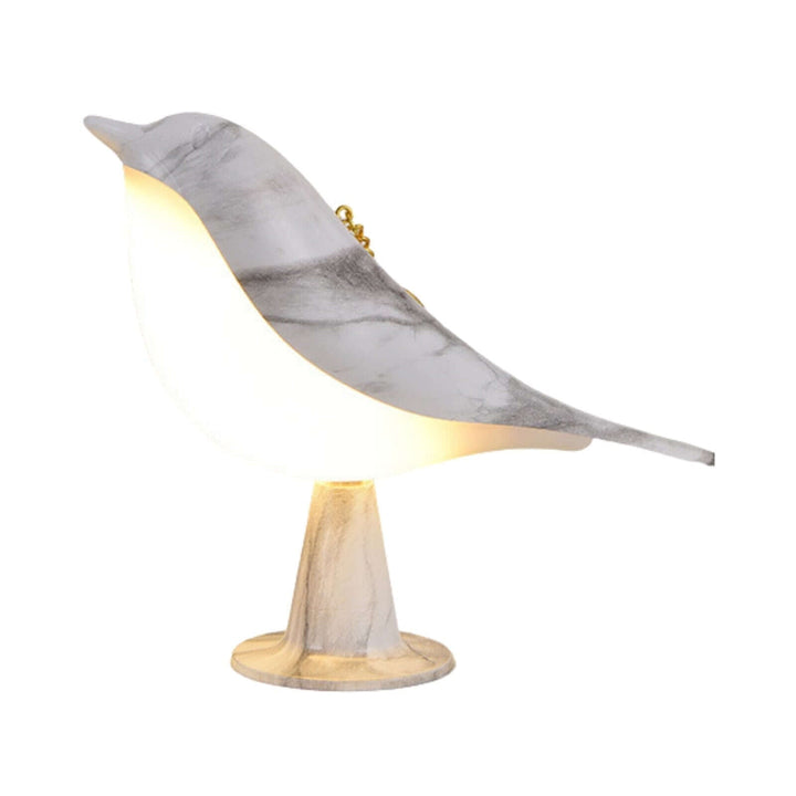 Decorative Bird Lamp with LED Light for Home Decor