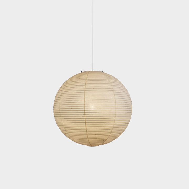 Japanese Pendant Lamp with Wire