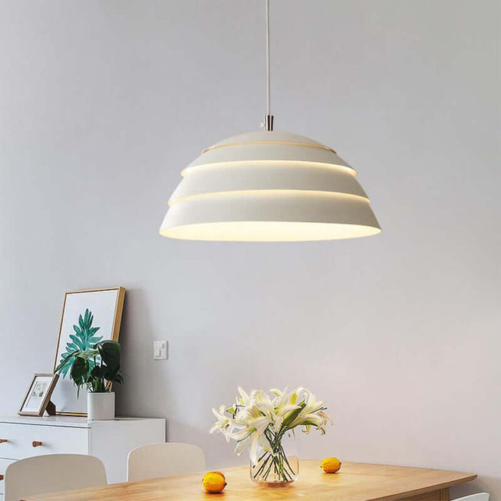 Modern Nordic Dome LED Pendant Light 35cm