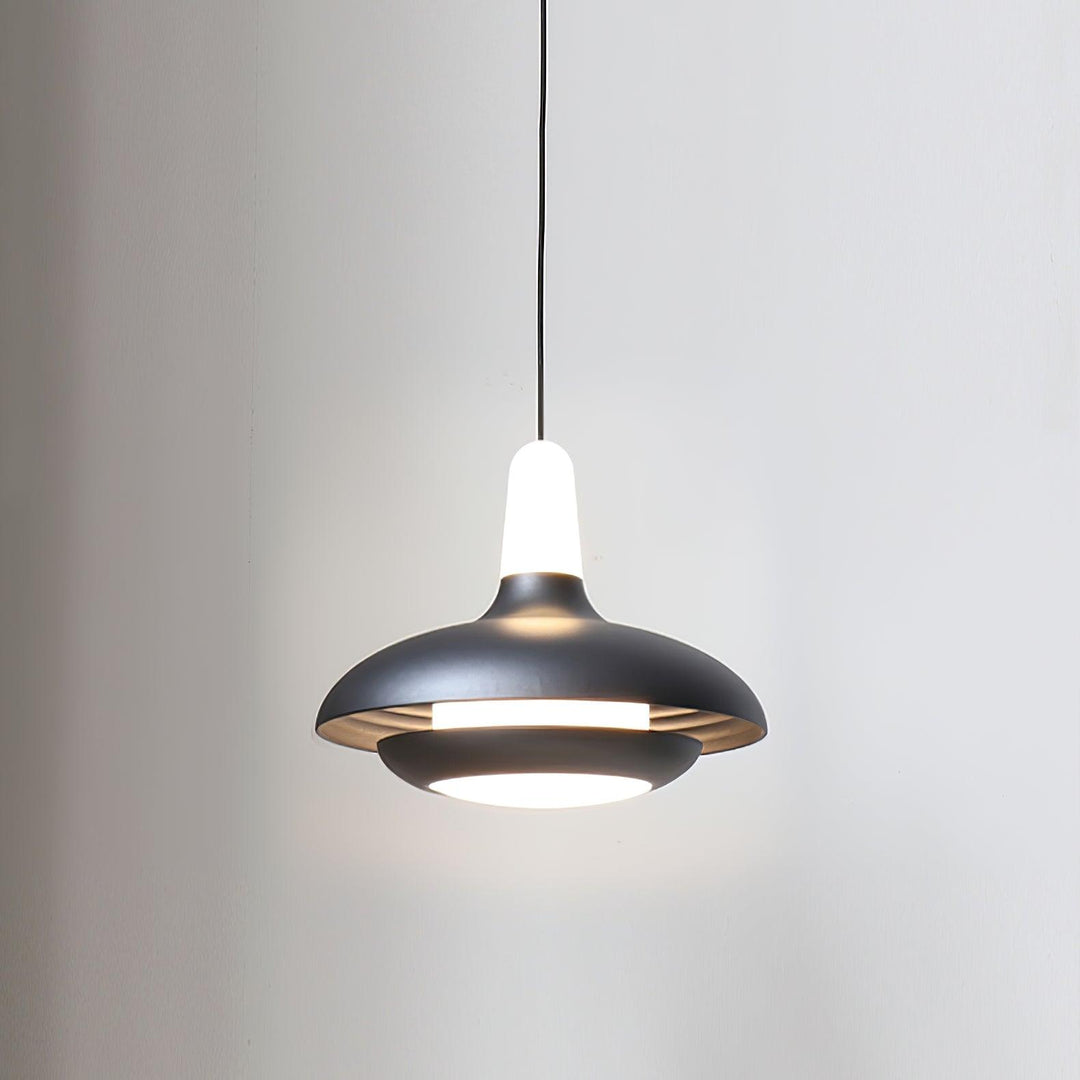 Modern LED Pendant Light, Dimmable, 18cm Diameter