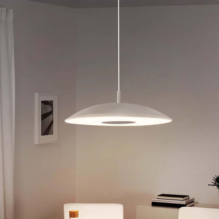 Modern Iron Nickel LED Pendant Light