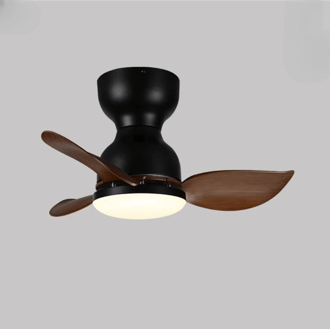 18" Ceiling Fan with Light & Remote