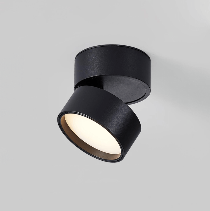 Adjustable LED Ceiling Spotlight Fixture, Warm White, 10cm