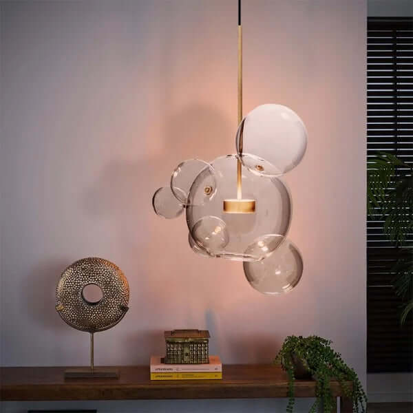 Modern Glass Sphere Pendant Light