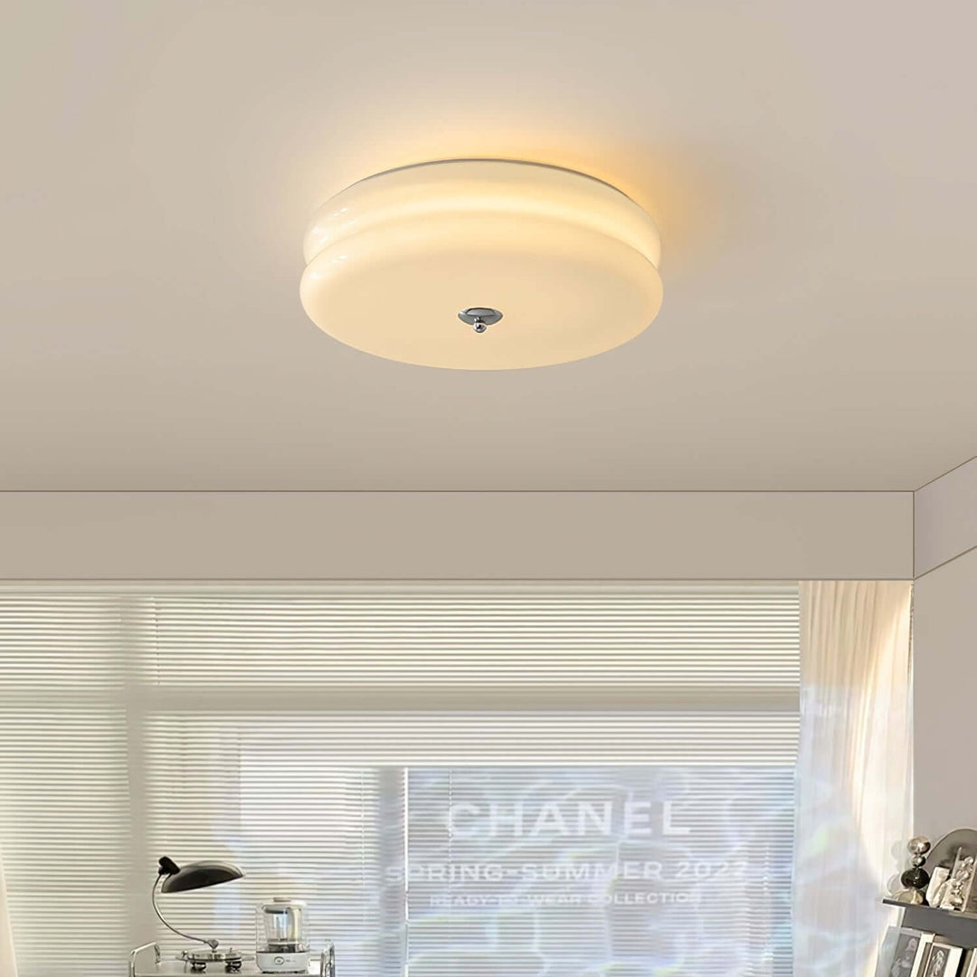 Geometric Art Deco Ceiling Light Fixture