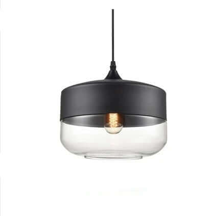 Elegant Glass Pendant Light with Adjustable Cable