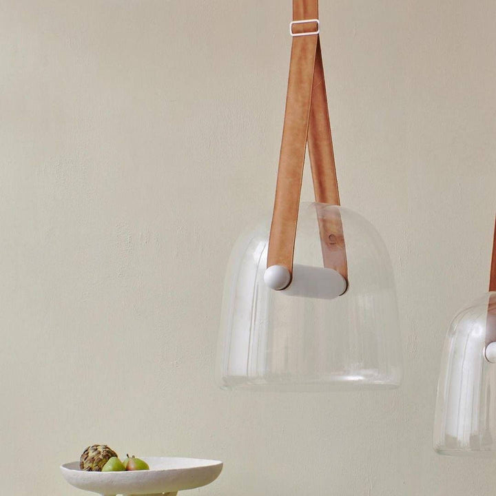 Modern Pendant Lamp with Metal Accents