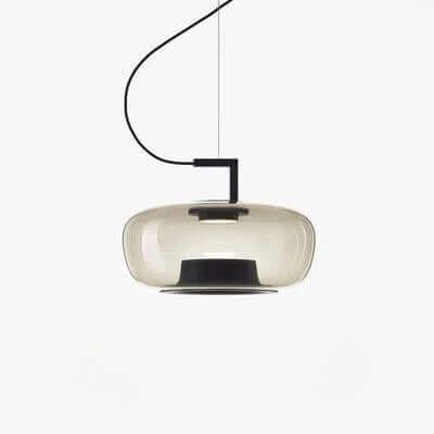 Modern Glass Pendant Light with LED