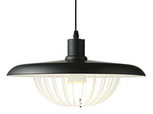 Rustic Wood-Look Pendant Light Fixture