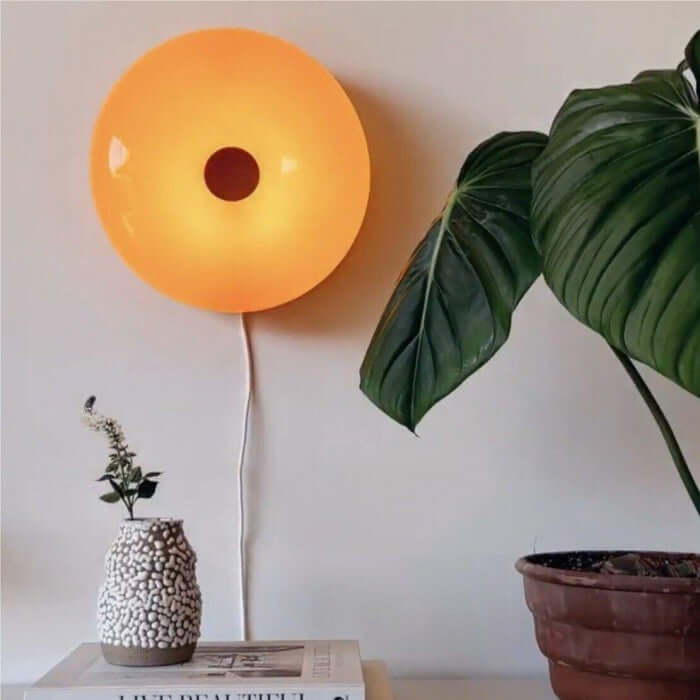 Modern Donut LED Wall & Table Lamp, 30cm