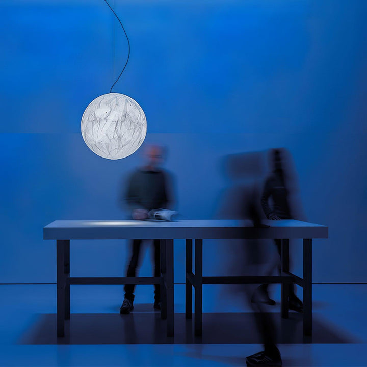 Silk Pendant Lamp with Soft Ambient Glow