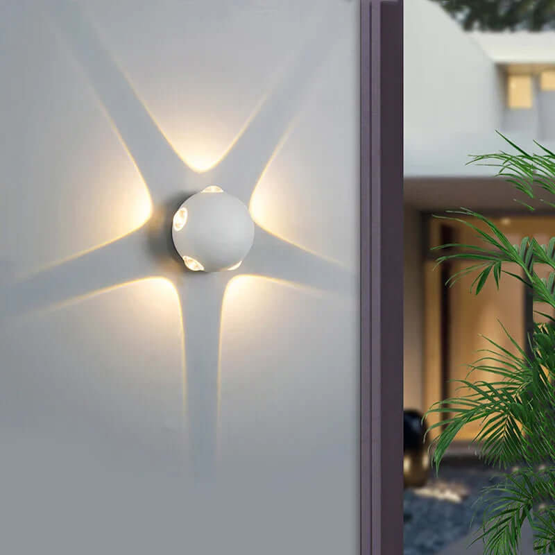 Modern Ball Aluminum Wall Light