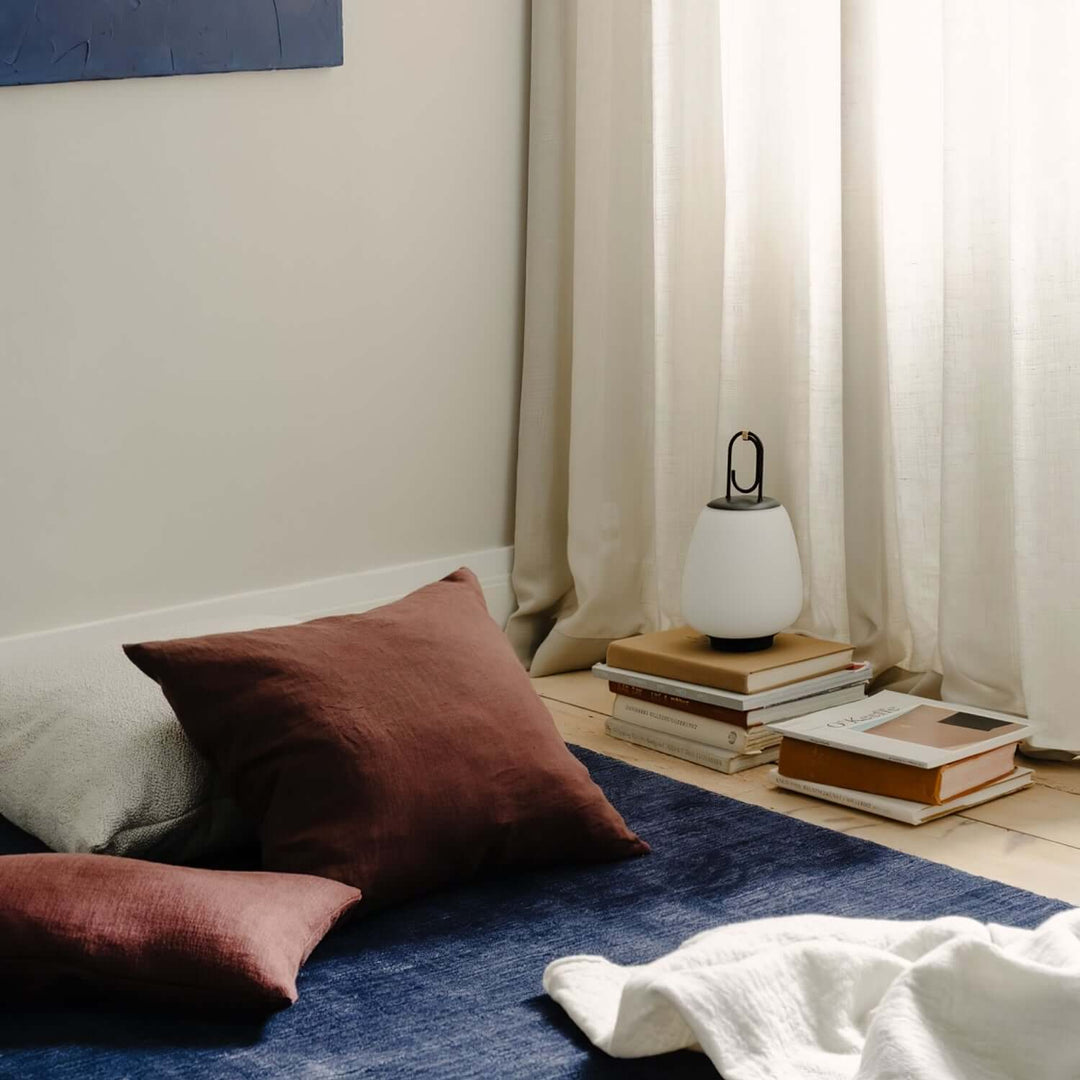 Portable LED Table Lamp with Built-in Battery