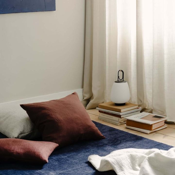 Portable LED Table Lamp with Built-in Battery