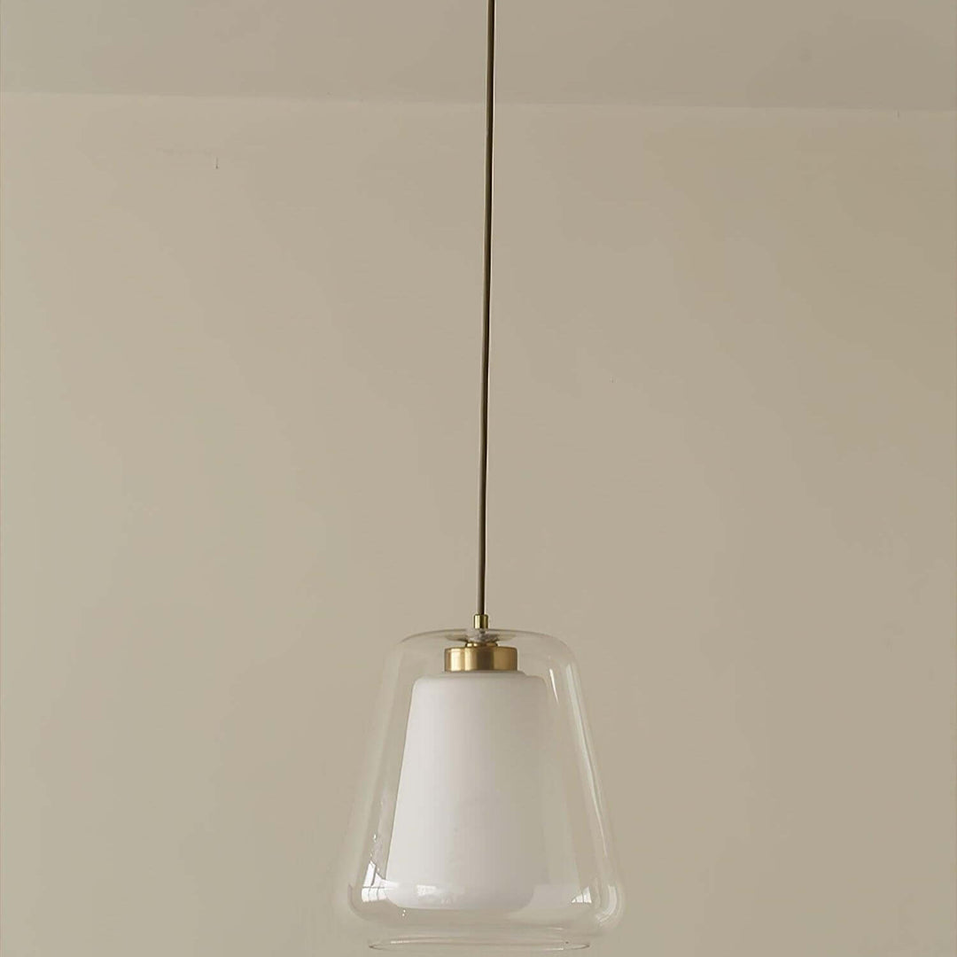 Modern Glass Pendant Light 27cm