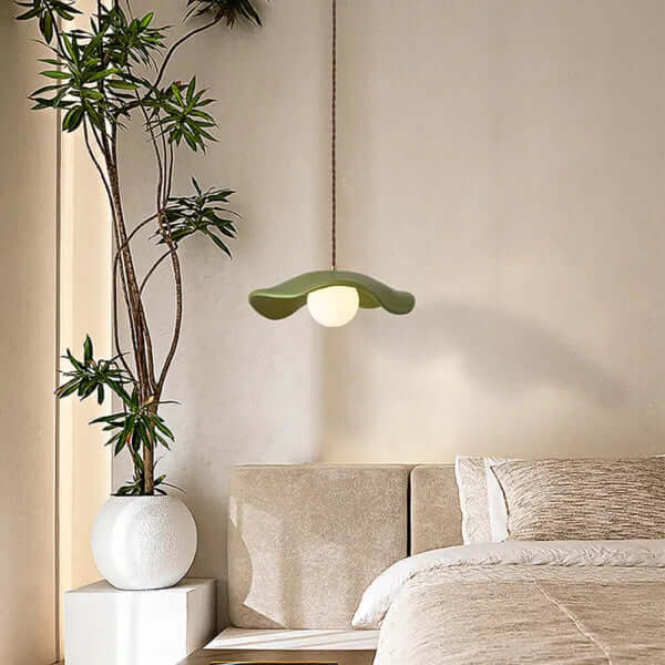 Wabi Sabi Lotus Leaf Pendant Light