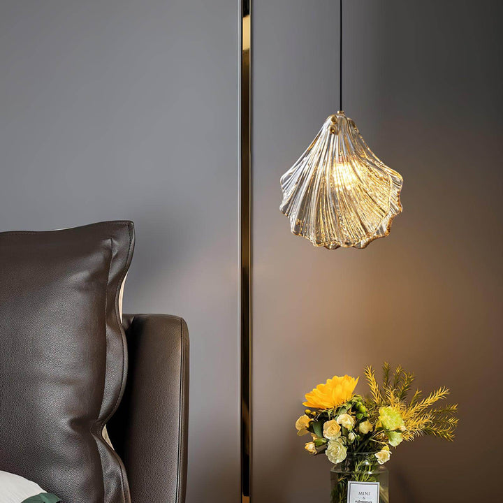 Seashell Glass Pendant Light