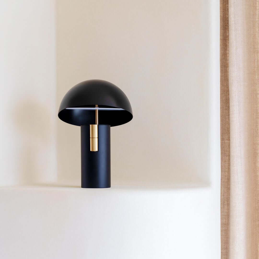 Modern Rotating Cylinder Table Lamp with LED