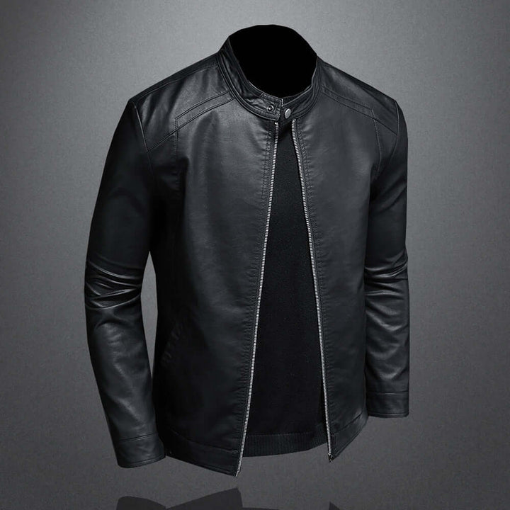 Classic Style Biker Jacket for Men