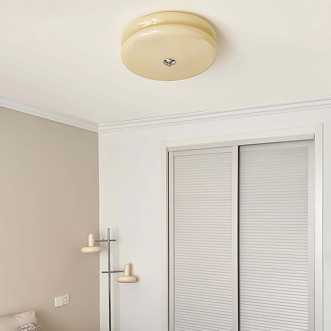 Geometric Art Deco Ceiling Light Fixture