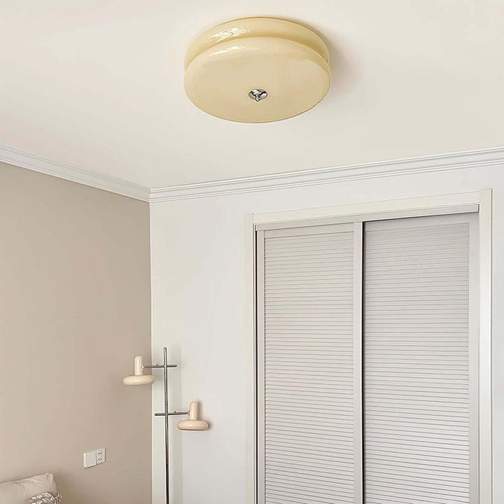 Geometric Art Deco Ceiling Light Fixture