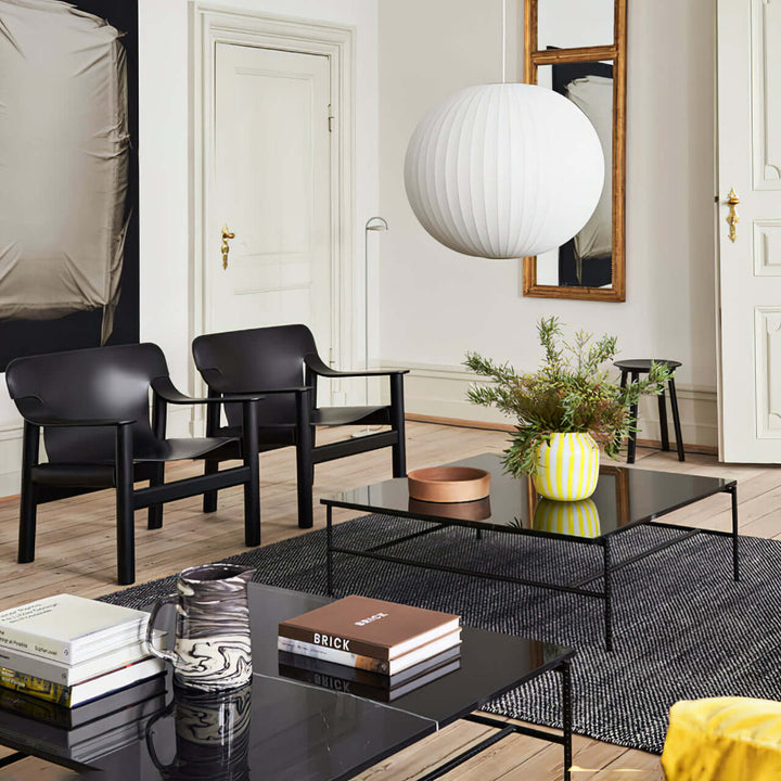 Nordic Style Pendant Lamp with Semi-Wood Finish