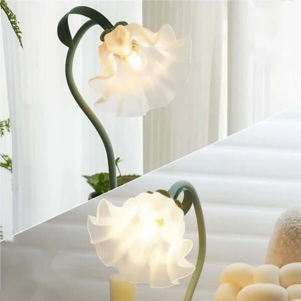 Adjustable Flower Table Lamp