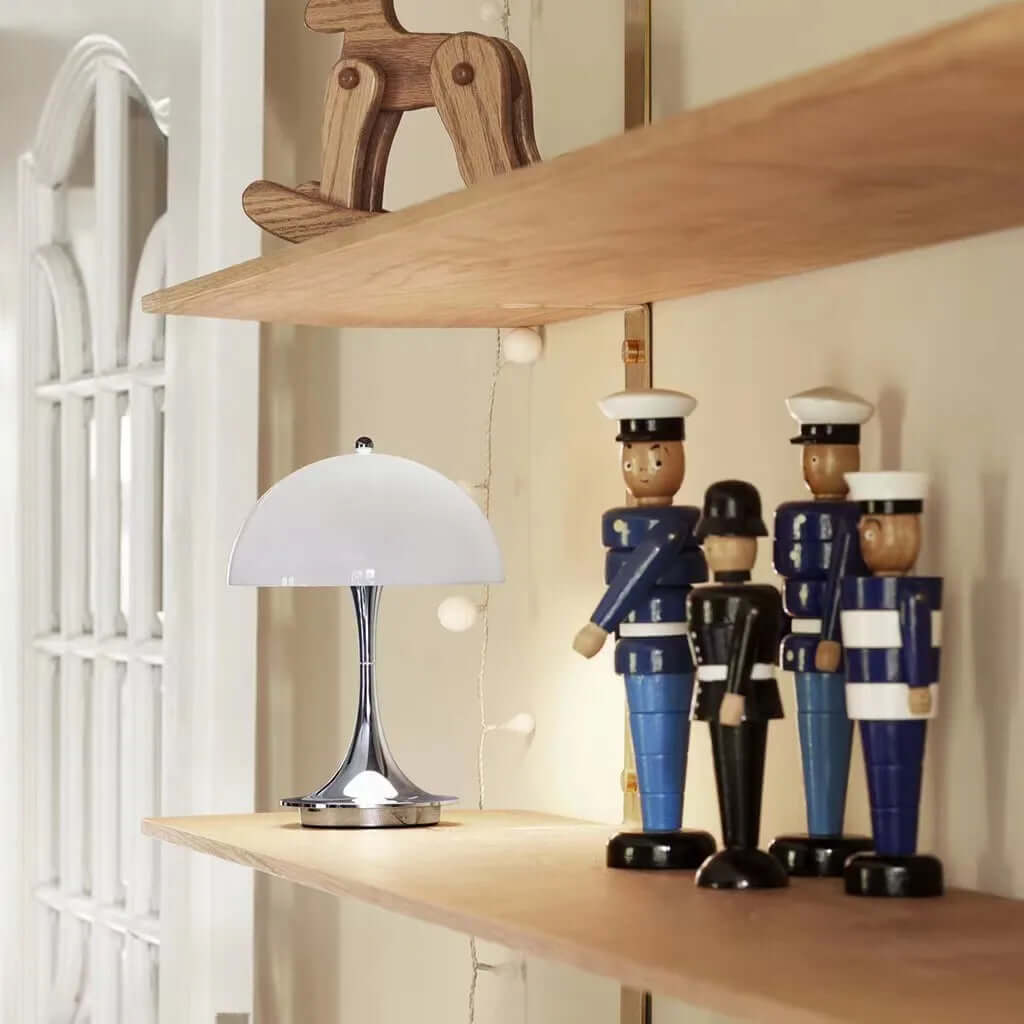 Rechargeable LED Table Lamp with Adjustable Brightness