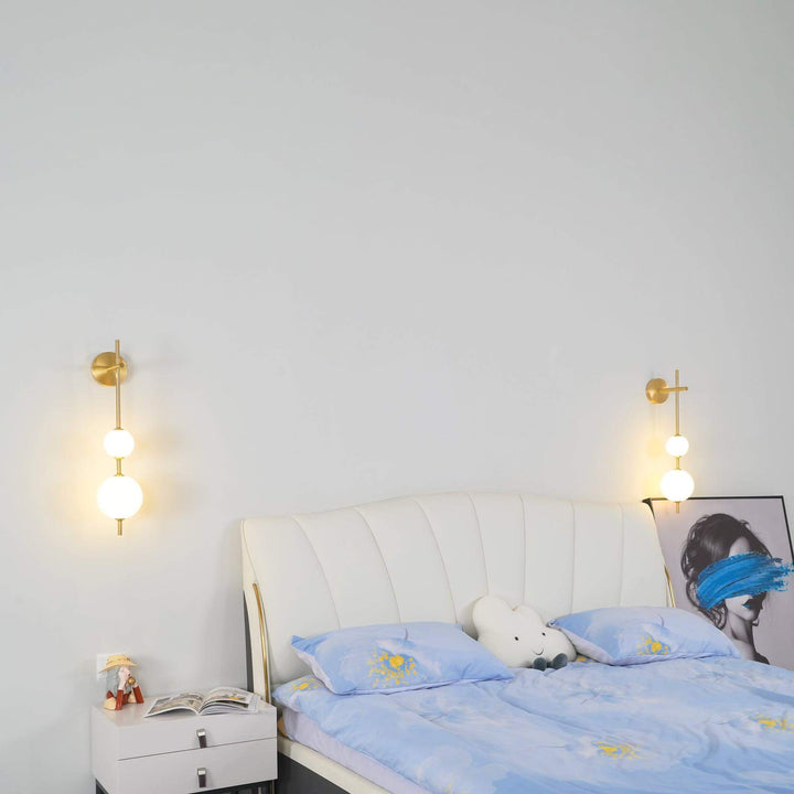 Modern Glass Globe Wall Lamp