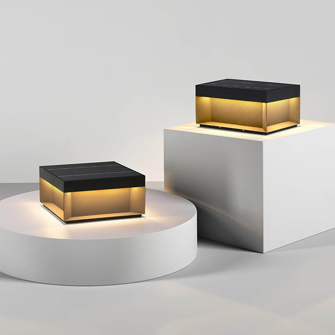 Solar Outdoor Post Light - Weatherproof IP65