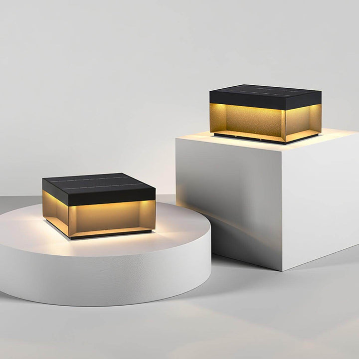 Solar Outdoor Post Light - Weatherproof IP65
