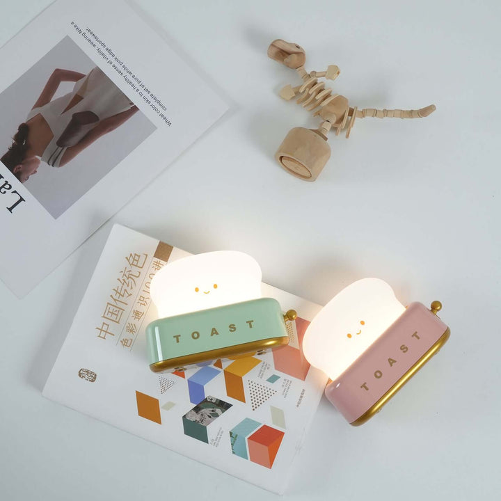 Rechargeable Toaster Lamp, Battery Desk Light