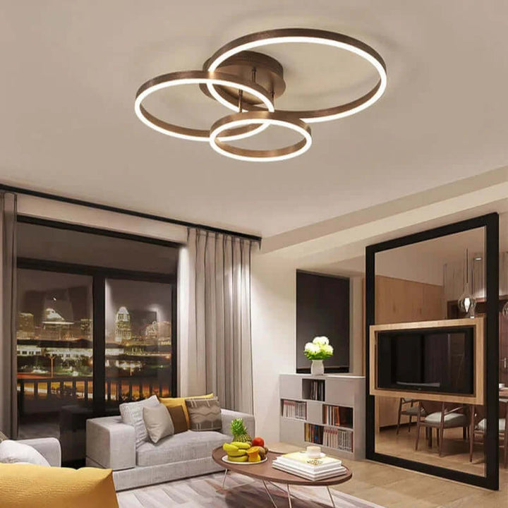 Modern LED Ring Ceiling Light Fixture