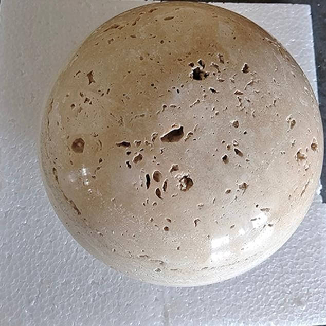 Nordic Cream Travertine Wall Lamp