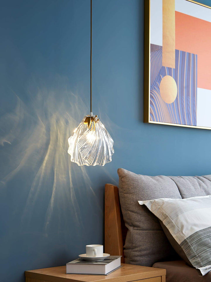 Seashell Glass Pendant Light