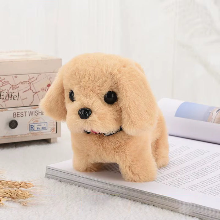 Kids' Interactive Robot Dog Toy - Realistic Walking Plush Puppy