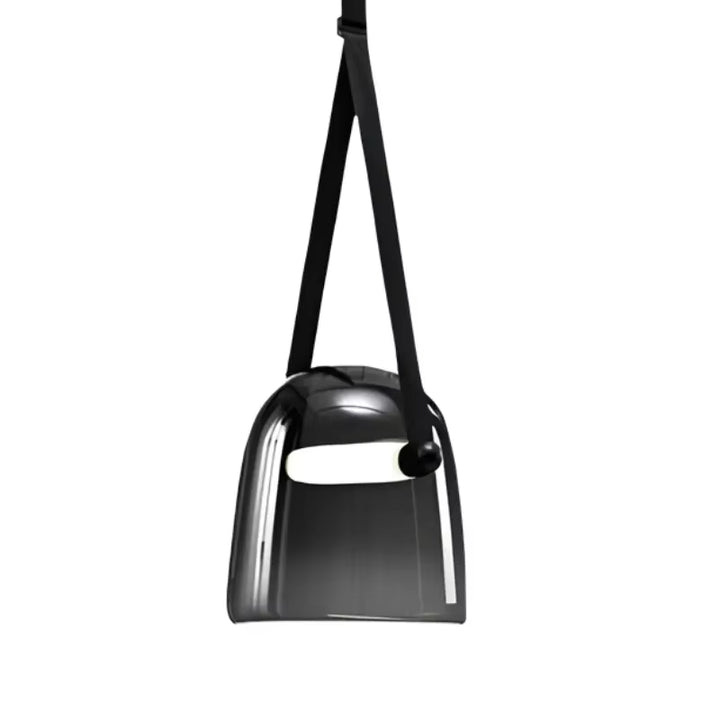 Modern Pendant Lamp with Metal Accents