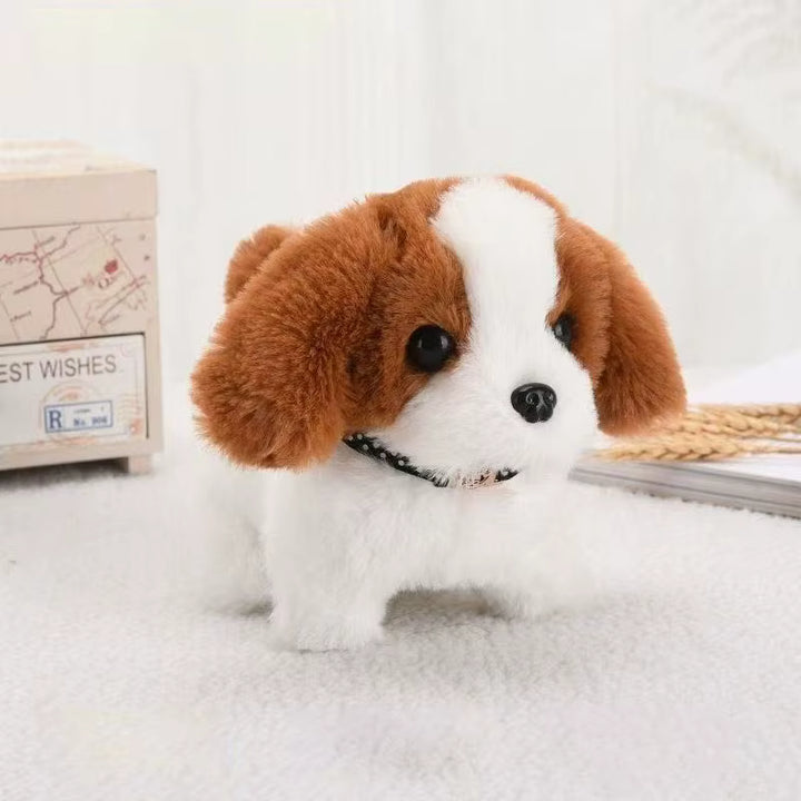 Kids' Interactive Robot Dog Toy - Realistic Walking Plush Puppy