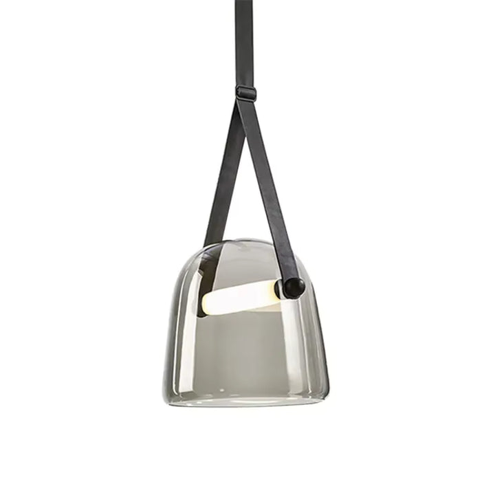 Modern Pendant Lamp with Metal Accents