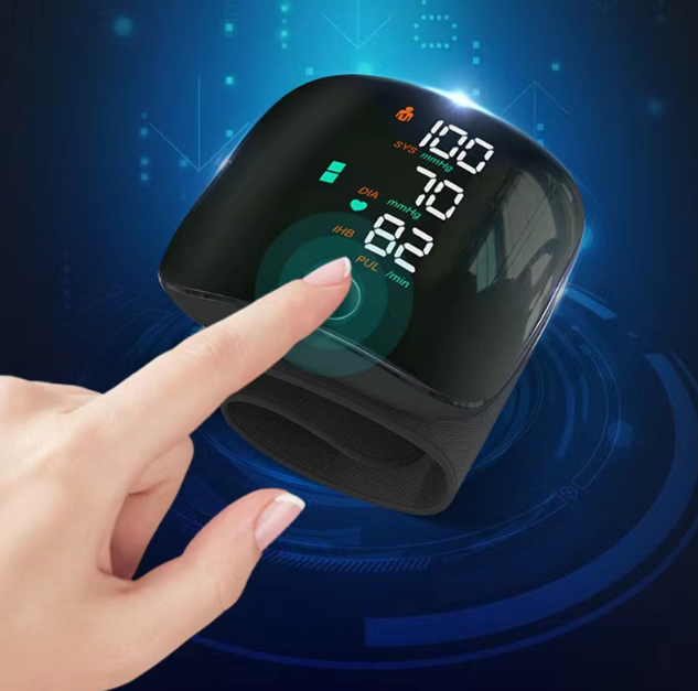 Automatic Digital Wrist Blood Pressure Monitor for Home Use