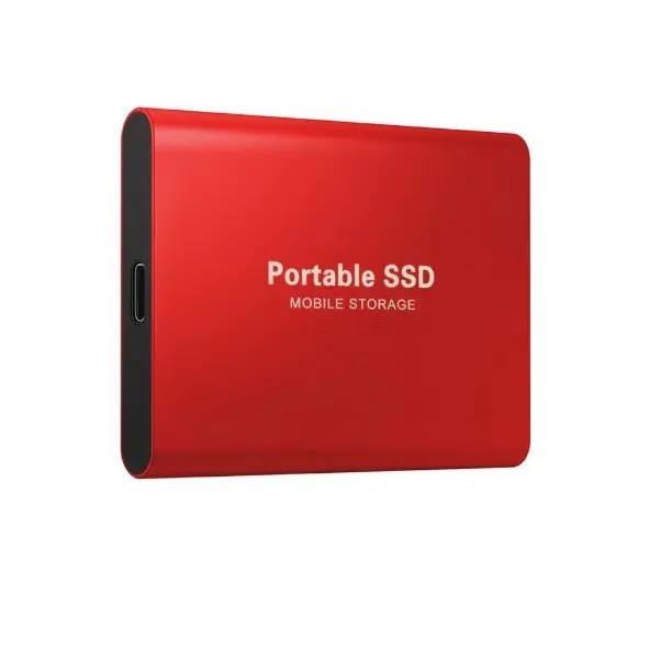 4TB Portable SSD External Hard Drive - Ultra-Fast Aluminum