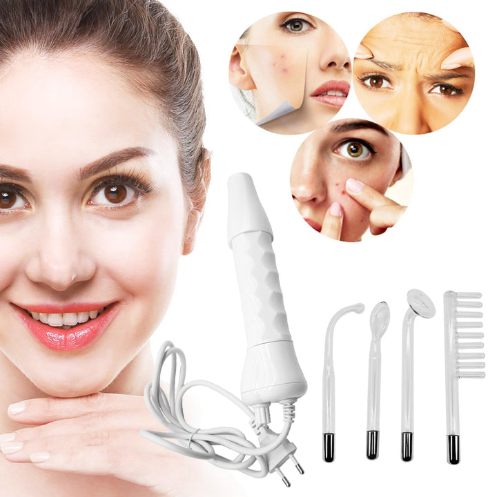 Advanced High-Frequency Facial & Hair Therapy Device for Women