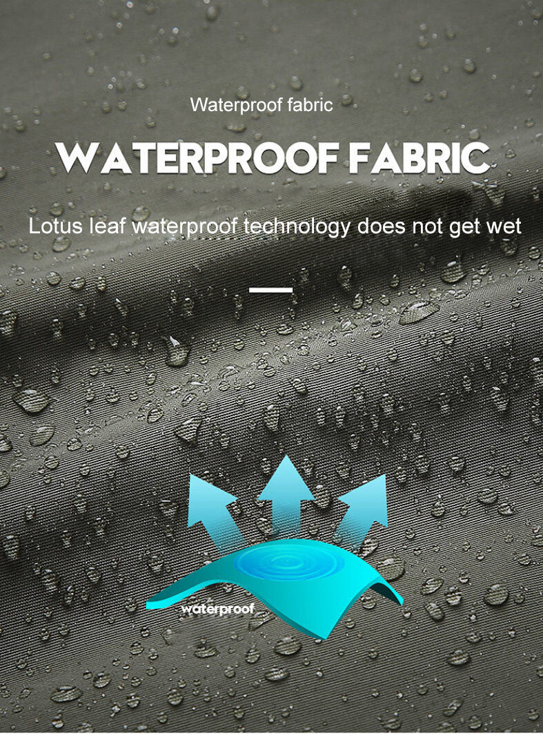 Men's Zip-Up Jacket with Water-Resistant Design and Collar
