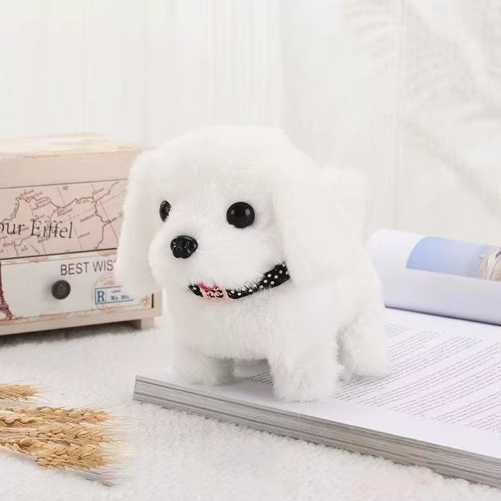 Kids' Interactive Robot Dog Toy - Realistic Walking Plush Puppy